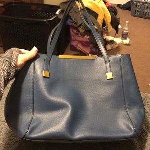 J. Crew Claremont leather tote